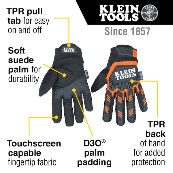 Heavy Duty Gloves, Large